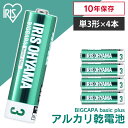 【最大400円OFFクーポン】送料無料 BIGCAPA basic+ 単3形アルカリ乾電池4本パック LR6Bbp/4S 送料無料 乾電池 アルカリ乾電池 単3...