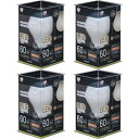 【4個セット】LED電球 フィラメント電球 E26 60W アイリスオーヤマ LED 非調光 昼白色・電球色(810lm) クリア・乳白 LDA7N-G-FCLEDライト 密閉型器具対応 モダン 北欧 レトロ ヴィンテージ 西海岸 インテリア