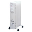 【15日ほぼ全品P5倍】オイルヒーター 小型 省エネ 脱衣所 アイリスオーヤマ IOH-1208KS-W オイル ヒーター 足元 コンパクト 安全 シンプル キ...