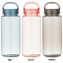 常温ボトル 飲みやすい 持ち運びやすい mlte EDGE Bottle 500 おしゃれデザイン プラスチック 直飲み 水 健康 CBJ プロテイン ブルー ...