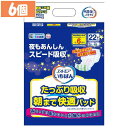 【ほぼ全品P5倍★土日限定】【6個】尿取りパッド 介護用 尿取り エルモアいちばん たっぷり吸収朝まで快適パッド22枚 尿取りパッド 介護用 尿取り パッド 消臭 吸収シート 朝まで 大人用 トイレ介助 排泄介助 介護 日本製 エルモア エルモア(4)
