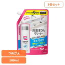 【3個セット】 花王 クイックル 洗面台 クイックル洗面ボウルクリーナー つめかえ用 500ml 花王 クイックル 洗面台 詰替え ぬめり 洗面 排水溝ネット ...