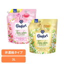 ≪ポイント10倍★28日10時迄≫コンフォート 輸入柔軟剤 詰め替え Comfort Mild Nature サクラ&フレッシュピーチ Fragrance Fabric Conditioner 3L 柔軟剤 輸入柔軟剤 液体柔軟剤 衣類用 ファブリックソフナー コンフォート comfort 詰め替え 大容量 サクラ キウイ