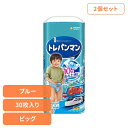【2個セット】トレパンマンブルービッグ30枚 ユニ・チャーム ユニチャーム トレパンマン 赤ちゃん おむつ オムツ ベビー 肌ごこち