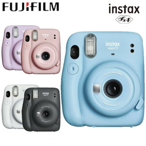 100円OFFクーポン有♪チェキ 本体 mini11 カメラ instax インスタントカメラ フィルムカメラ カメラ おしゃれ かわいい カラフル ポップ FUJIFILM 富士フイルム 富士フィルム 【D】【予約】12月中旬〜12月下旬頃入荷予定