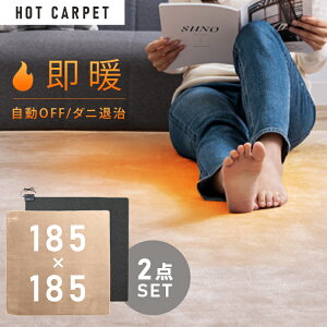 【ホットカーペット】2畳サイズのおしゃれな電気カーペットのおすすめは？