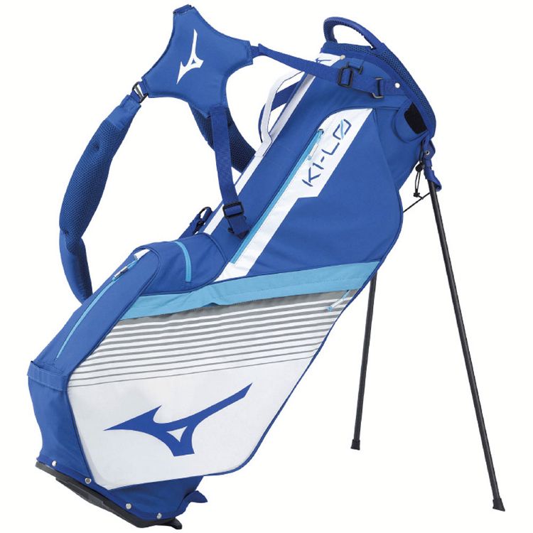 ミズノキャディバック K1-L0 stand 5LJC202900WM 送料無料 キャディバック ミズノ 軽量 MIZUNO ミズノ ゴルフ ミズノ ホワイト×ブルー ブラック ネイビー サンドカモ【D】【B】