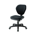【P10倍】お買い物マラソン【7/19~7/26】迄 サンワサプライ オフィスチェア SNC-T162BK ブラック/ブラック【組立式】