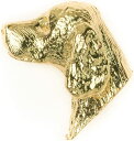 イングリッシュ・スプリンガー・スパニエル イギリス製 22ctゴールドプレート アート ドッグ ピンバッジ コレクション