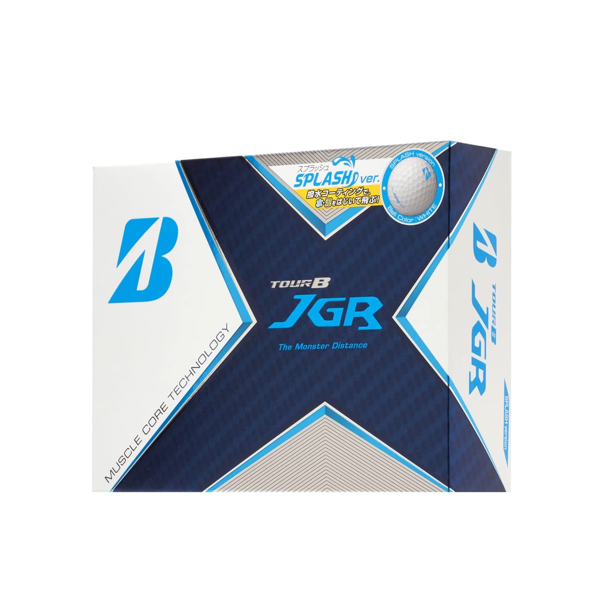 BRIDGESTONE(ブリヂストン)ゴルフボール 21TOUR B JGR スプラッシュ 2022年モデル 12球入 ホワイトのサムネイル