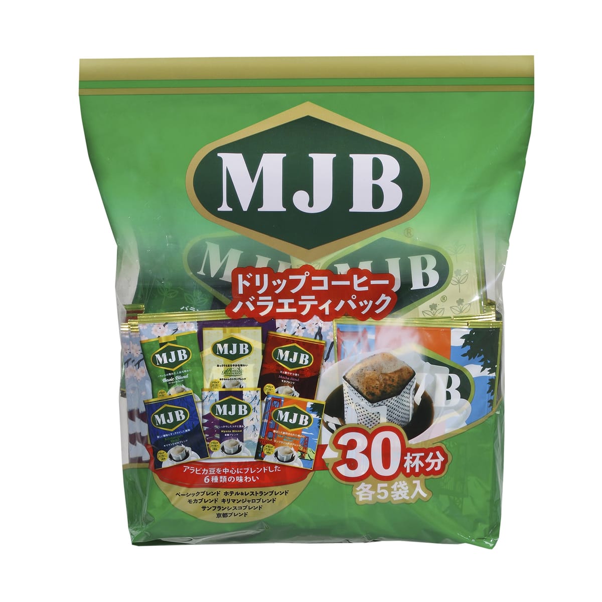 MJB ドリップコーヒーバラエティーパック 8g×30袋のサムネイル