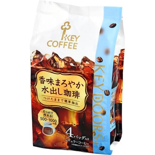 キーコーヒー 香味まろやか 水出し珈琲 30g×4袋入のサムネイル