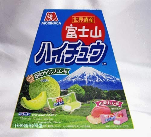 富士山ハイチュウ (山梨もも味・静岡クラウンメロン味) 94gのサムネイル