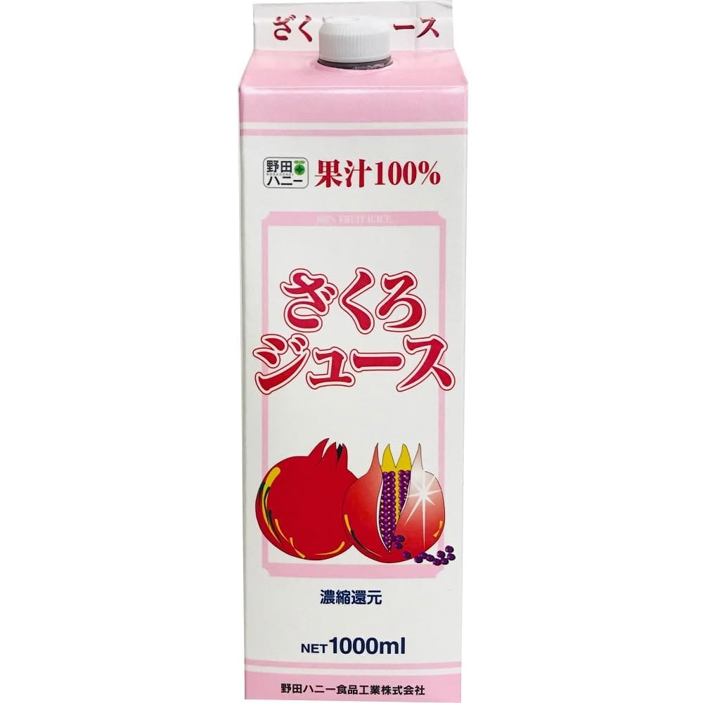 野田ハニー ざくろジュース100% 1000mlのサムネイル