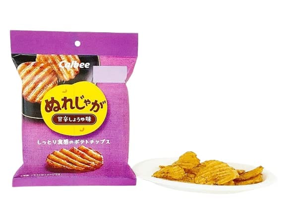 【販路限定品】カルビー ぬれじゃが 甘辛しょうゆ味 30g×12袋のサムネイル