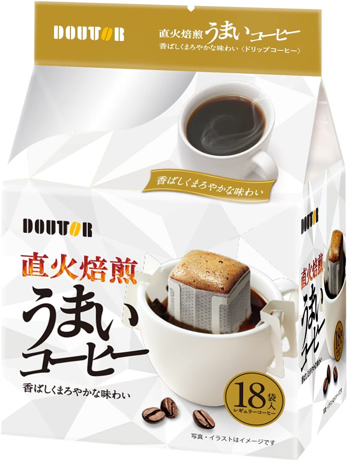 ドトールコーヒー 直火焙煎うまいコーヒー 126g×6袋のサムネイル