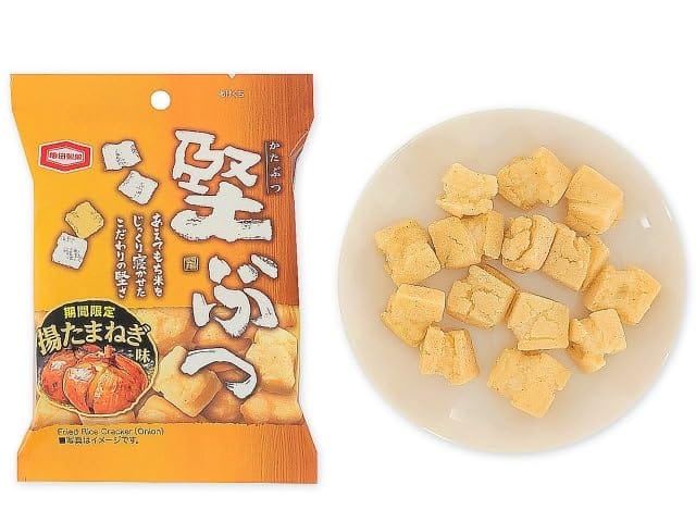 【販路限定品】亀田製菓 堅ぶつ 揚たまねぎ味 50g×10袋のサムネイル