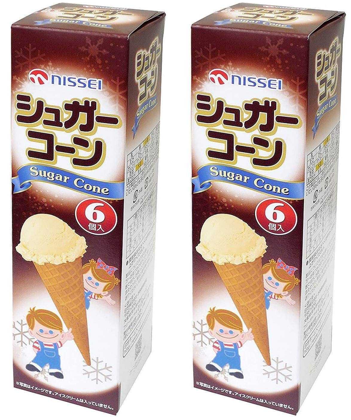 ニッセイ シュガーコーン(6個入) 2個セットのサムネイル