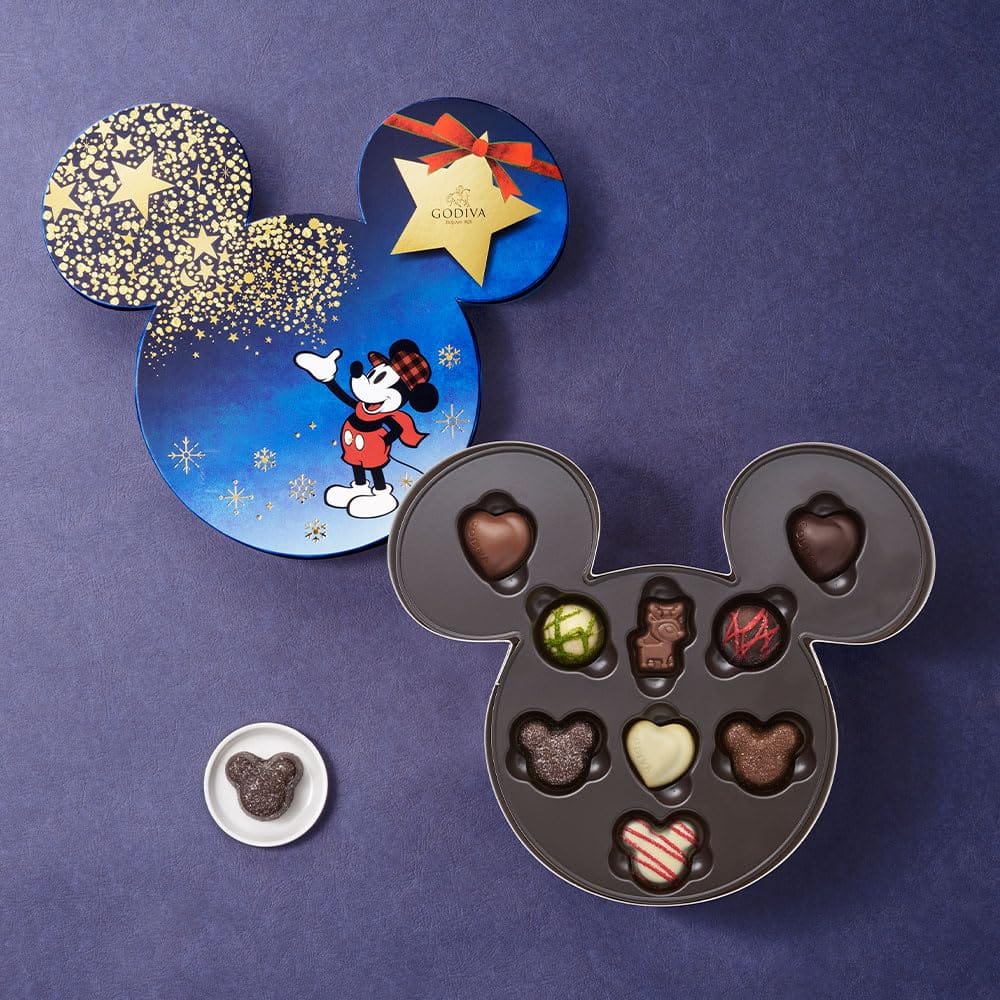 チョコレート ギフト お菓子 詰め合わせ ゴディバ (GODIVA) 【オンラインショップ限定】ミッキー/スターマジック コレクション（9粒入）のサムネイル