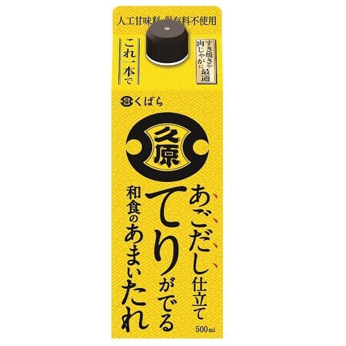 久原醤油 あごだし仕立て てりがでる和食のあまいたれ 500mlのサムネイル