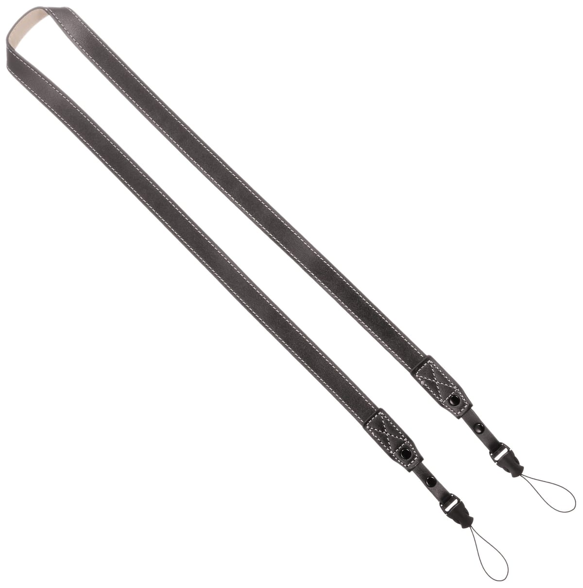 ETSUMI デュアルポイントワイドストラップ 2点吊りコンパクトデジカメ用 ブラウン E-6509