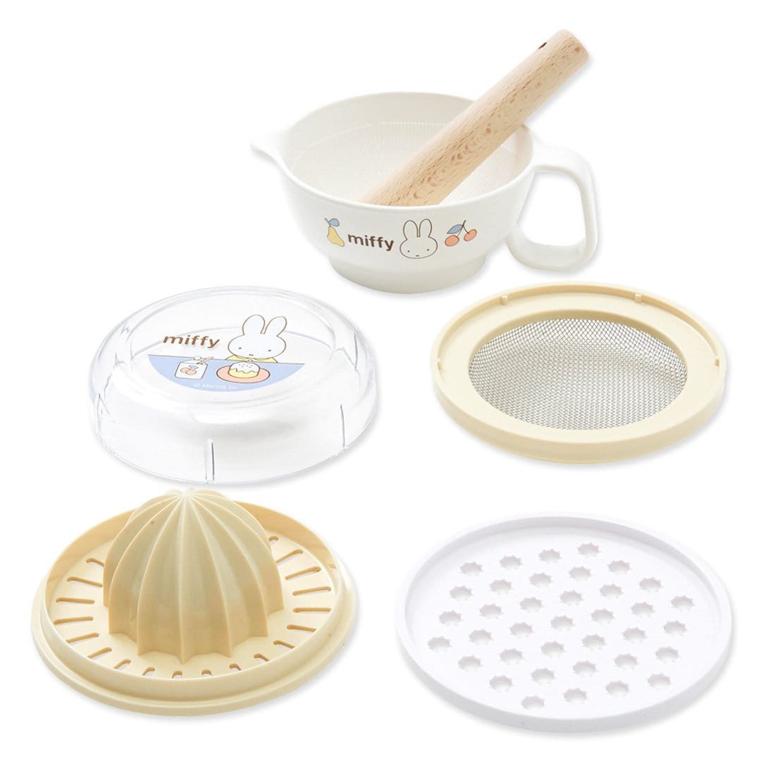西松屋チェーン ベルコット）ベビーフード調理セット（ブラウンミッフィー）のサムネイル