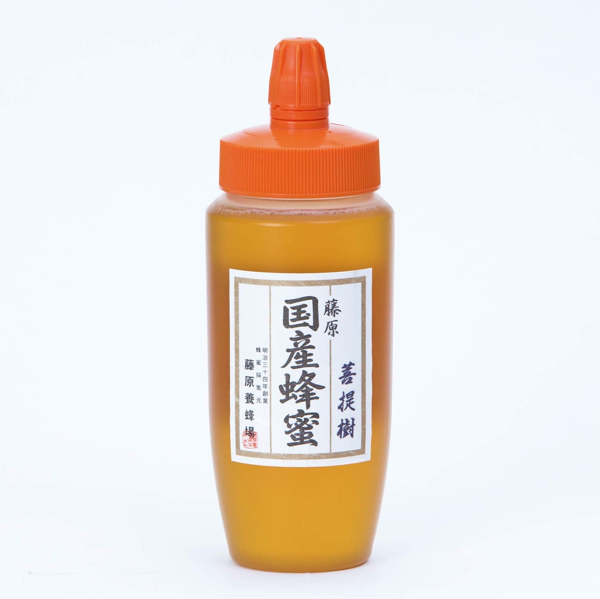 蜂蜜 専門店 藤原養蜂場 藤原国産蜂蜜 菩提樹 ポリ容器 500g 本店より直送のサムネイル