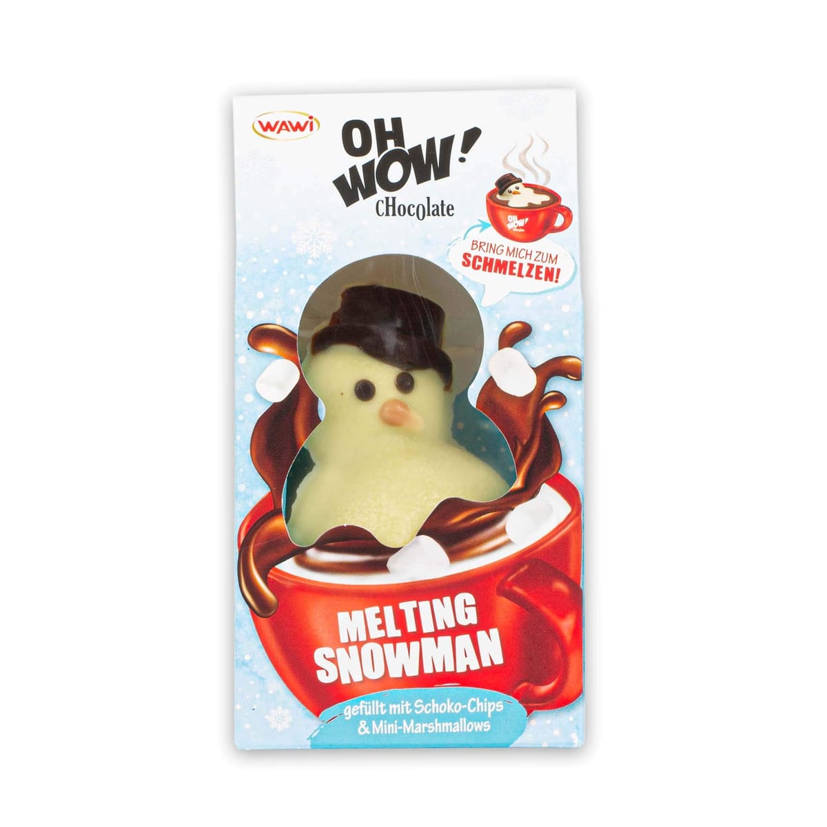 【クリスマス】 オーワオチョコレート（OH WOW！ Chocolate） メルティングスノーバディ│製菓材料のサムネイル
