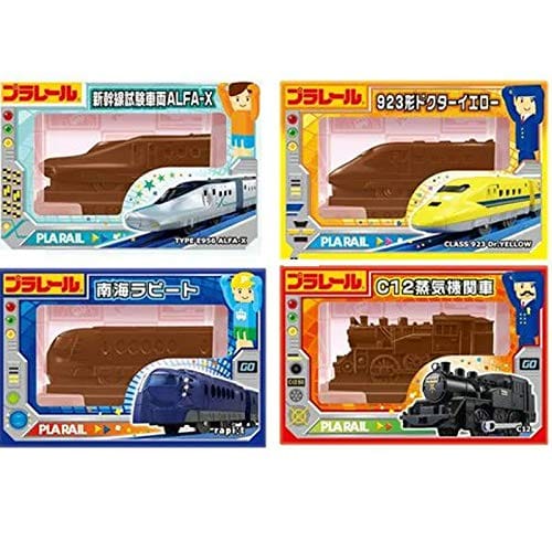 トミカ 立体チョコ プラレール TOMICA 乗り物 キャラチョコ バレンタイン チョコレート (ラピート)のサムネイル