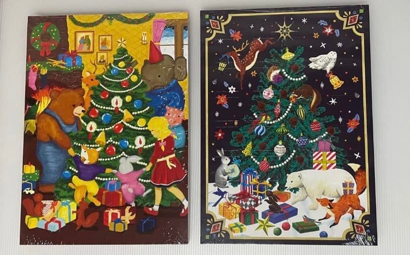 カルディ　2023　アドベントカレンダー　2種セット　クリスマスの夜　森のクリスマス　KALDIのサムネイル