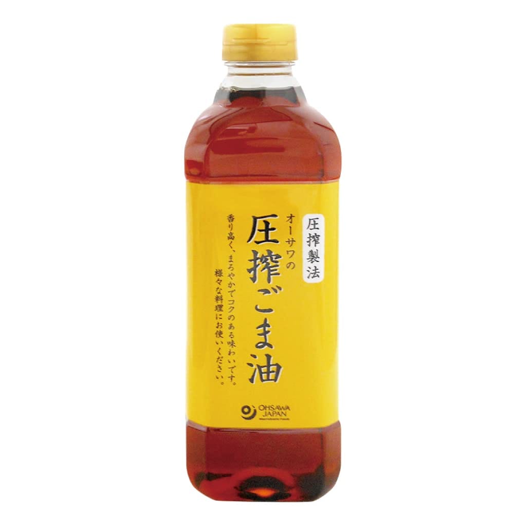 オーサワ　オーサワの圧搾ごま油（ペットボトル） 600g　2本のサムネイル