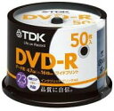 TDK データ用 DVD-R 4.7GB 1-16倍速対応 ホワイトワイドプリンタブル対応 50枚スピンドル DR47PWC50PA