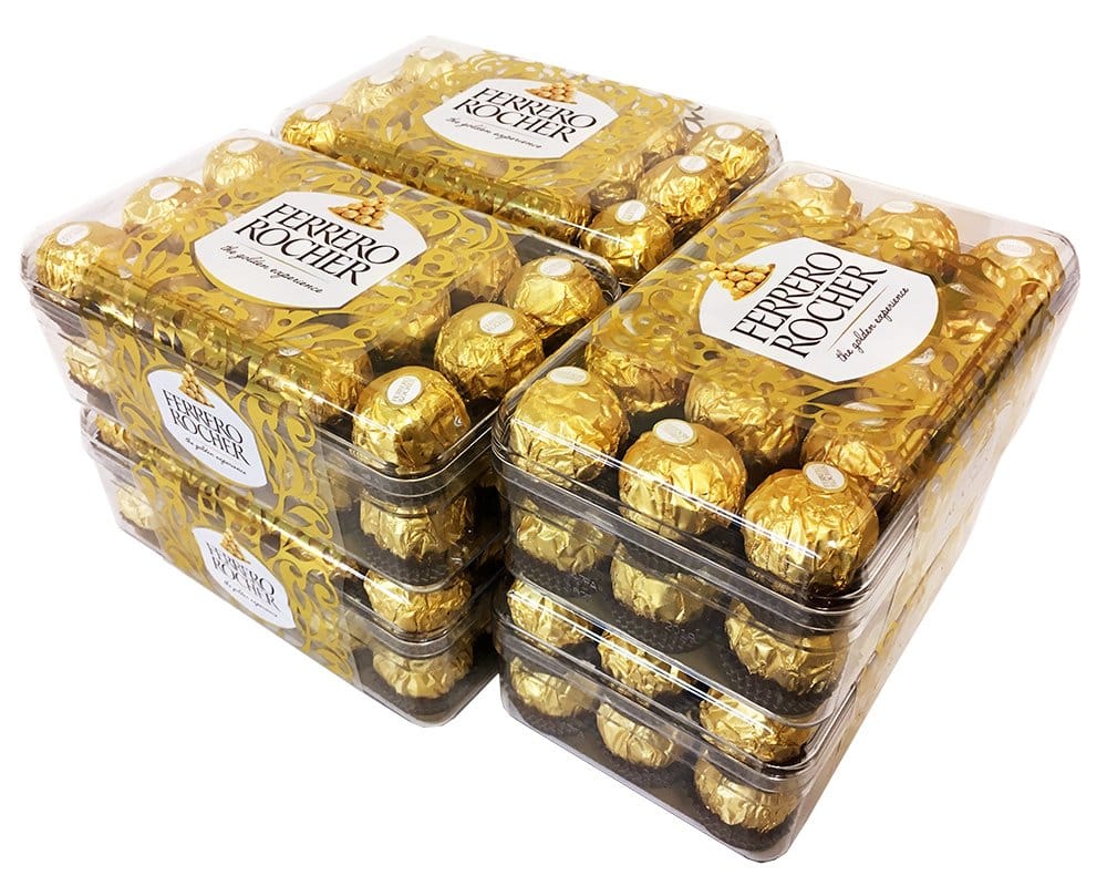 【6個セット】 フェレロ ロシェ(FERRERO ROCHER) T-30 チョコレート 30粒×6個のサムネイル