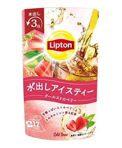 リプトン キーコーヒー リプトン コールドブリュー クールストロベリー ティーバッグ 12杯分×3袋のサムネイル