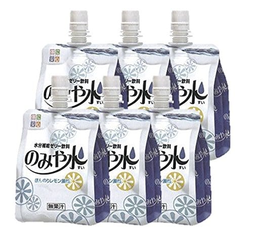 キッセイ薬品工業株式会社 水分補給ゼリー飲料　のみや水　150g 6個セットのサムネイル