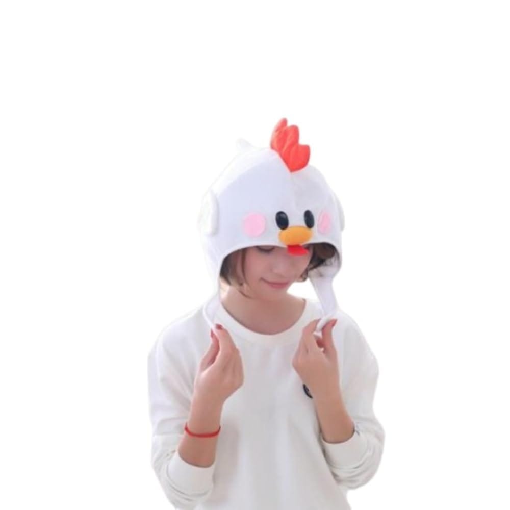 [Stella ann] にわとり かぶりもの コスプレ 帽子 パーティー ハロウィン 仮装 コスチューム イベント 学園祭 着ぐるみ 映え 行事 一発芸 動画 写真 おもしろい 盛り上がる うける 可愛い パーティグッズ