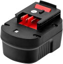 Black＆Decker A12 A12EX HPB12互換 バッテリー 12V 3000mAh ブラックアンドデッカー 12Vバッテリー スライドバッテリー BD1204Lニッケル水素電池