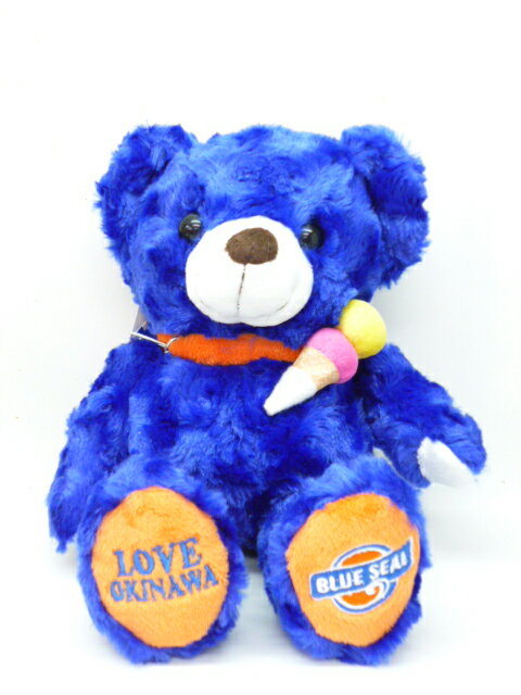ご当地ベア沖縄ブルーシールベア ぬいぐるみS