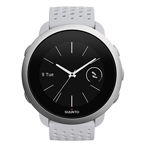 【訳あり特価】スント(SUUNTO) スント スリー(SUUNTO 3) スマートウォッチ ウェアラブル ウォッチ フィットネス PEBBLE WHITE [日本正規品/メーカー保証]