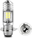 AmmtooP15D-25-3PH8LEDヘッドライトバイク用LEDバルブHi/Lo切替9V-30V直流&交流兼用8W1400lmライトバルブホワイト6000K高輝度ノーマルバルブヘッドランプオートバイ長寿命