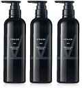 バイタリズム(VITALISM)スカルプケアシャンプーノンシリコンメンズ(男性用)500ML(3本)大容量ポンプ式(リニューアル版)