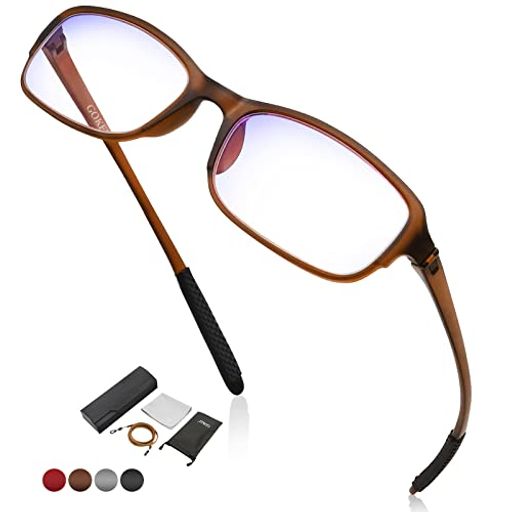 GOKEIメガネ型ルーぺ拡大鏡ルーペ【1.6倍ブルーライトカット】ルーペメガネ拡大眼鏡軽量大きく見える読..
