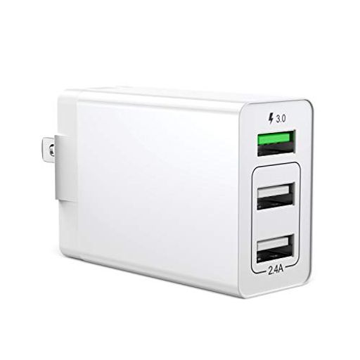 【 超急速充電可能 】 QUICK CHARGE(急速充電) 3.0充電技術を利用して、フルスピード充電が可能です。XPERIA、HTC、GALAXYなどのQC3.0対応機種を超急速充電可能。 【 3台同時に充電 ・ 出力自動判別 】 US...