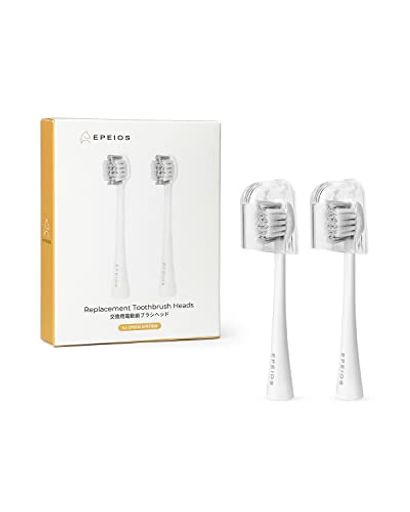 エペイオス(Epeios)電動歯ブラシ音波歯ブラシ替えブラシヘッド2本音波式歯ブラシ電動歯ブラシ専用替え..