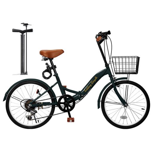 Mixiu折りたたみ自転車20インチ軽量素早く折畳可能P-O8シマノ6段変速高炭素鋼フレームハンドル・サドル..