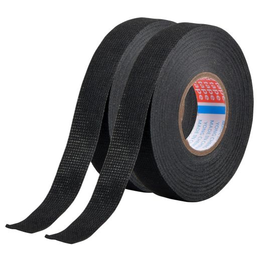 配線テープ車難燃テープワイヤーハーネステープ耐熱黒幅19mm長さ15m自動車用絶縁テープ電気配線テープ..