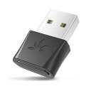 AVANTREEドングル–PS5やゲーム機対応のBLUETOOTH5.3アダプター、低遅延・APTXADAPTIVE対応、ヘッドホン・イヤホン向けワイヤレスオーディオトランスミッター(USB-A)