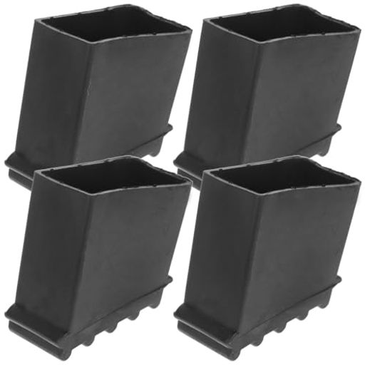 DECHOUSはしご足カバー脚立用脚カバーラダーフットカバー脚立ゴム足滑り止め脚立カバー耐摩耗性左右問..