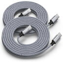 【3M2本】USBCケーブル長いPD対応100W/5A急速充電USB-C&USB-Cケーブル高耐久MacBookAir/Pro、GalaxyS24S23S22S21S20、Xperia、iPhone1615Pro(2)