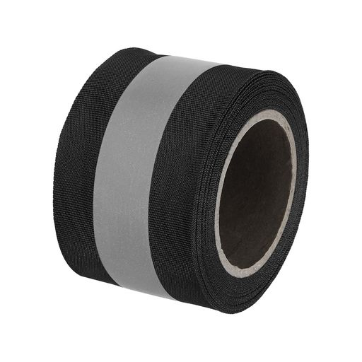 PATIKIL反射テープストリップ5cmx5M高視認性反射テープ縫い付けDIY警告安全布製ウェビング衣類レインコート用ブラック